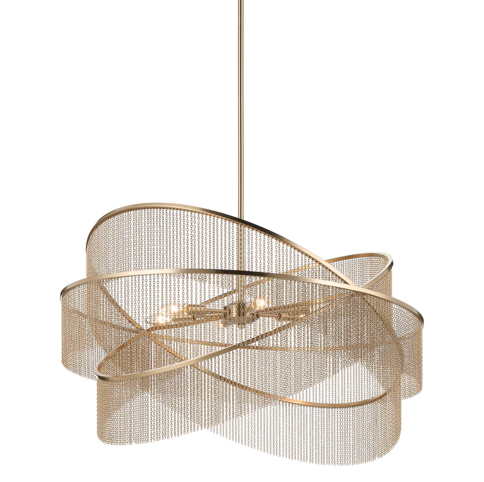 Suspension KHAITE en bronze champagne — 52823CPZ — Luminaire Expert