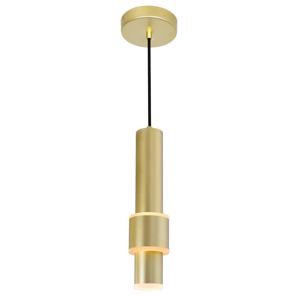 Suspension LENA en or satiné — CWI