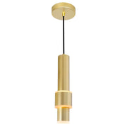 Suspension LENA en or satiné — CWI