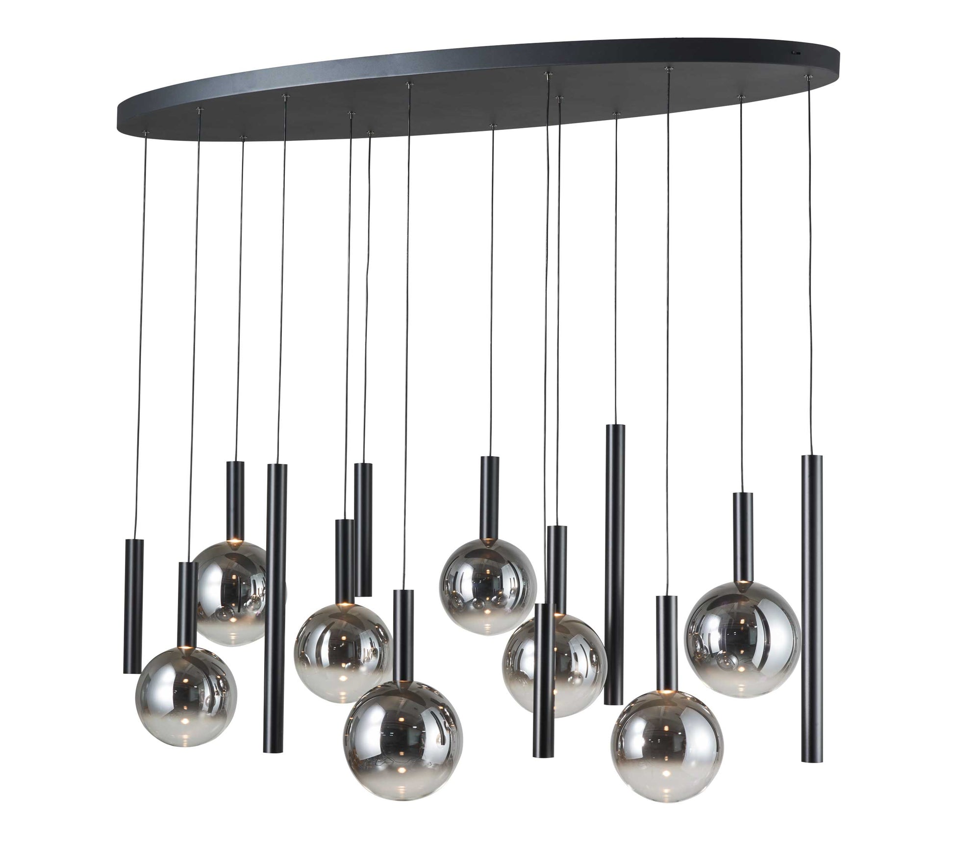 Suspension MODELLA en noir — AC5004BK — Luminaire Expert