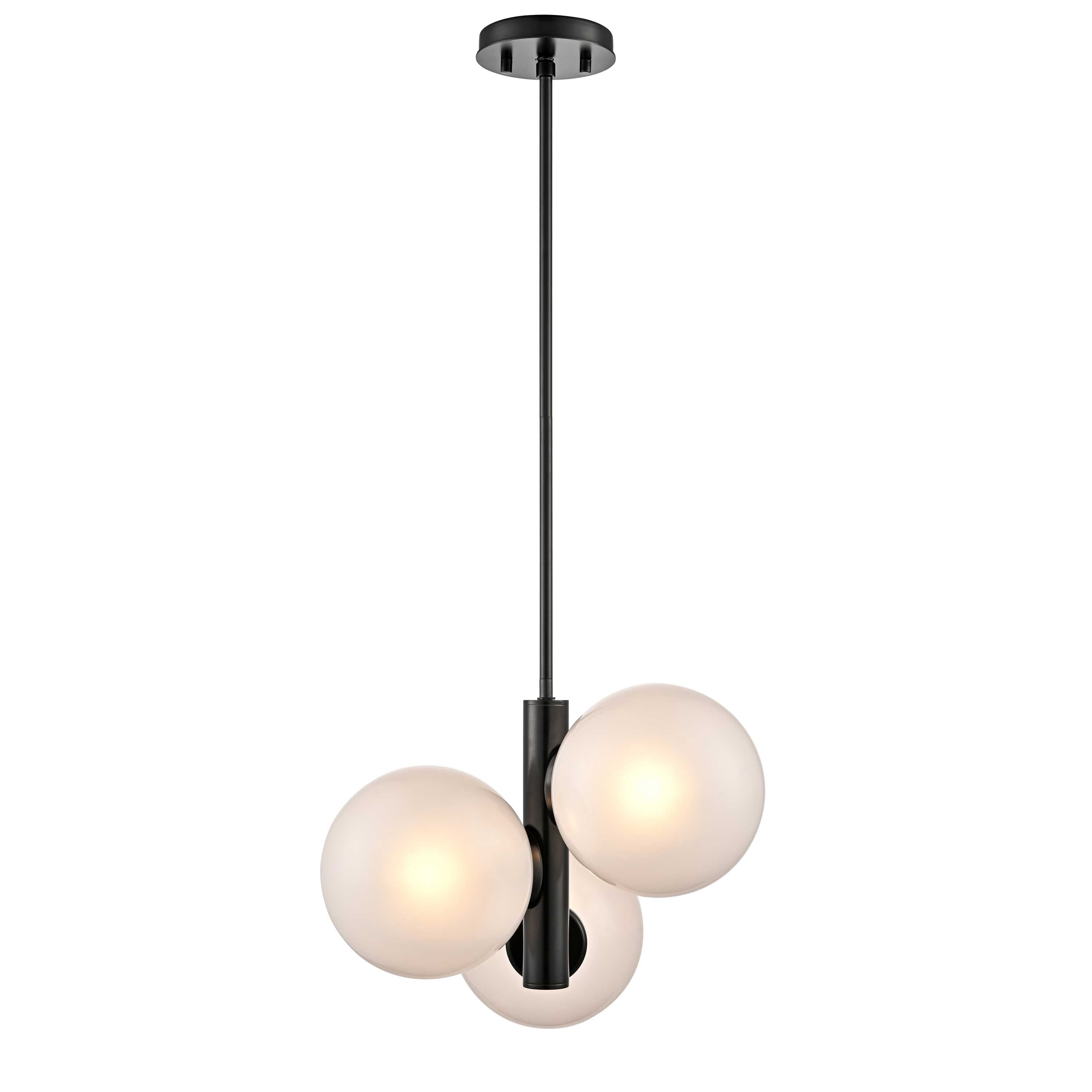 Suspension ESCARPMENT en ébène — DVP26408EB-VICE — Luminaire Expert