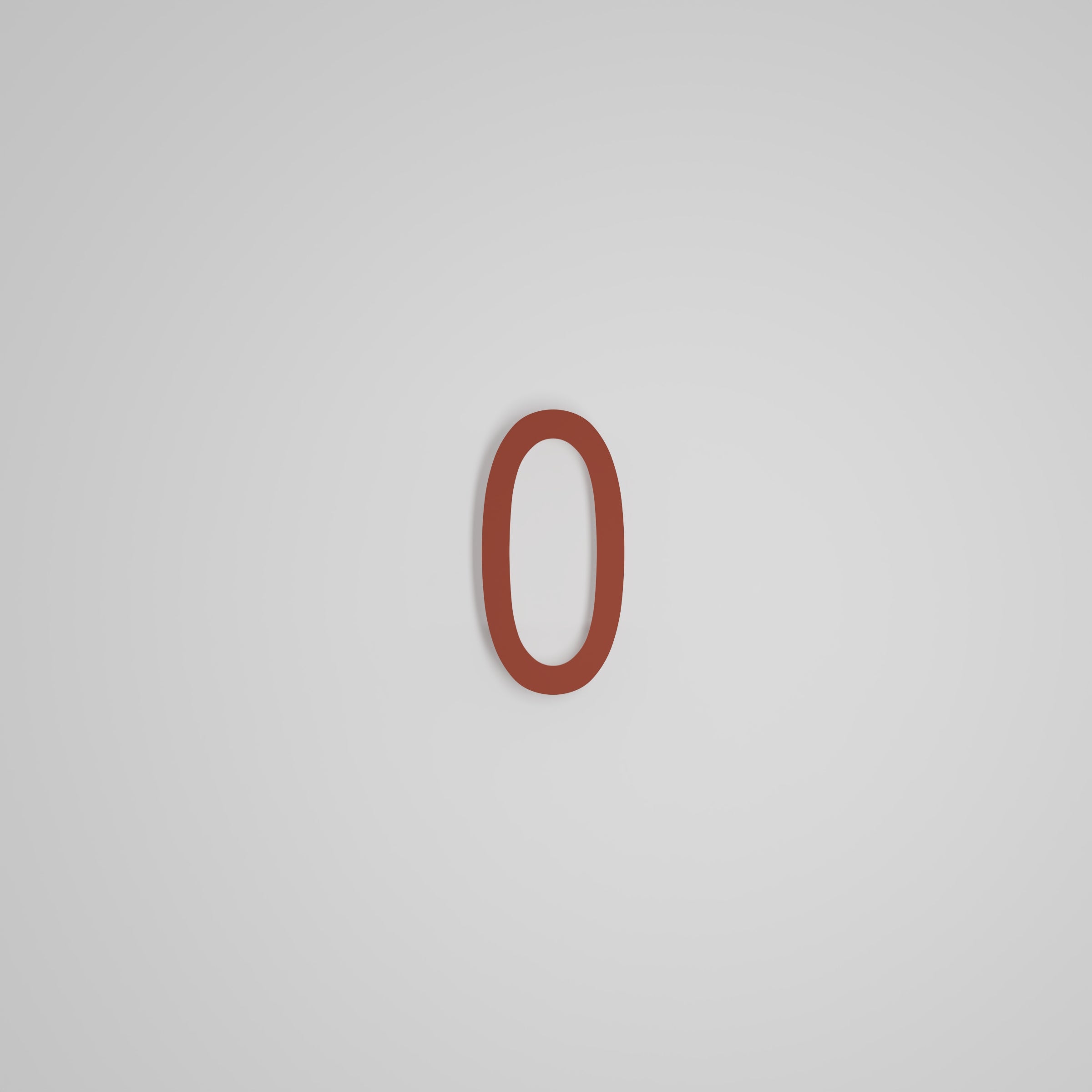 Chiffres flottants d'adresse civique de 6 pouces [1711] — Snoc