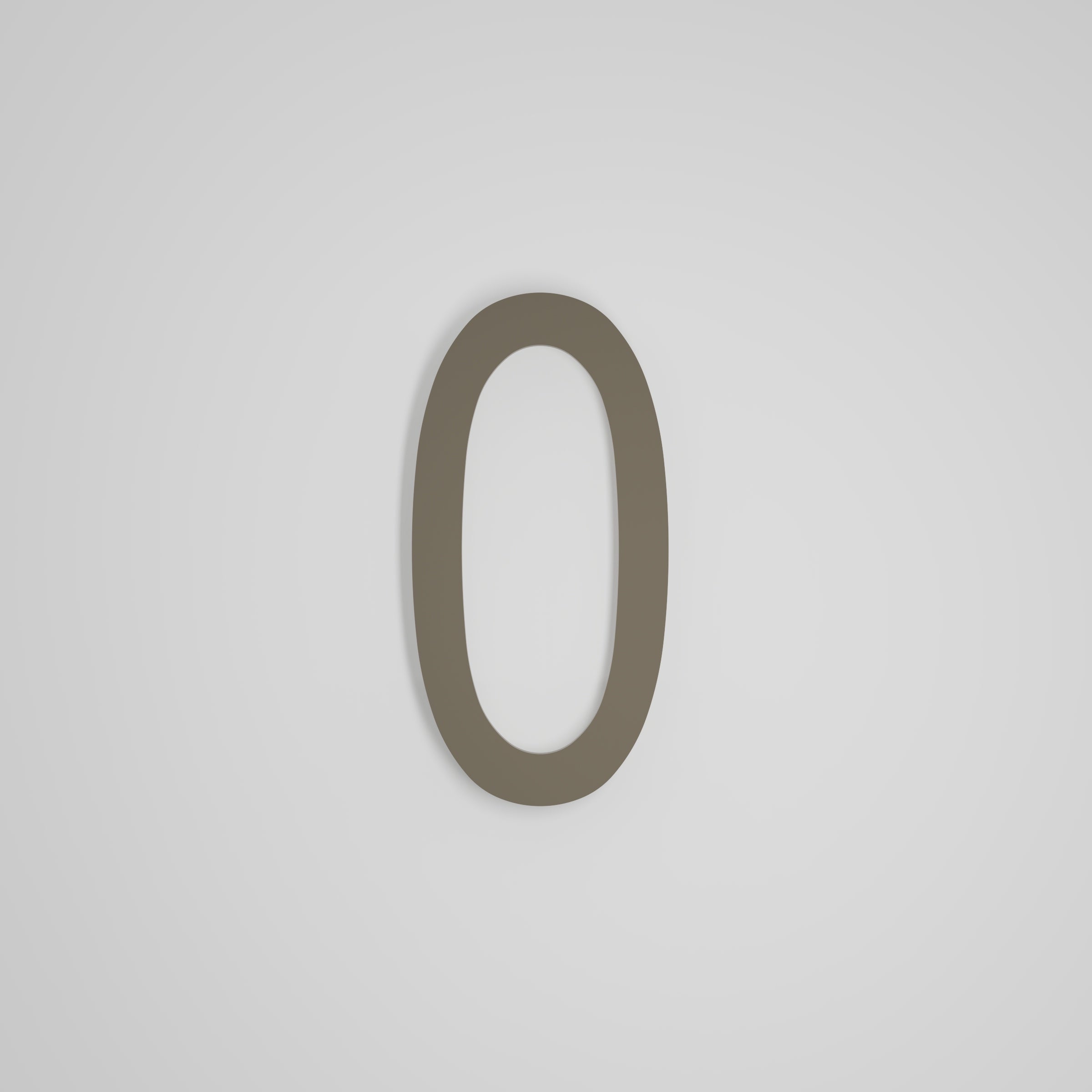 Chiffres flottants d'adresse civique de 10 pouces [1711] — Snoc