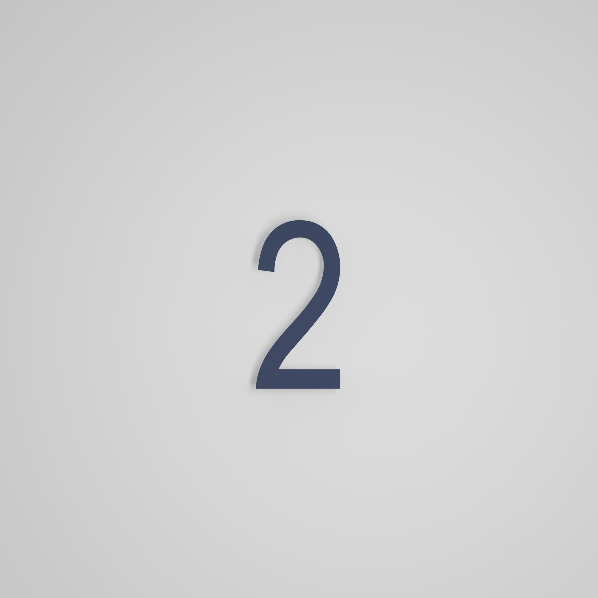 Chiffres flottants d'adresse civique de 6 pouces [1711] — Snoc