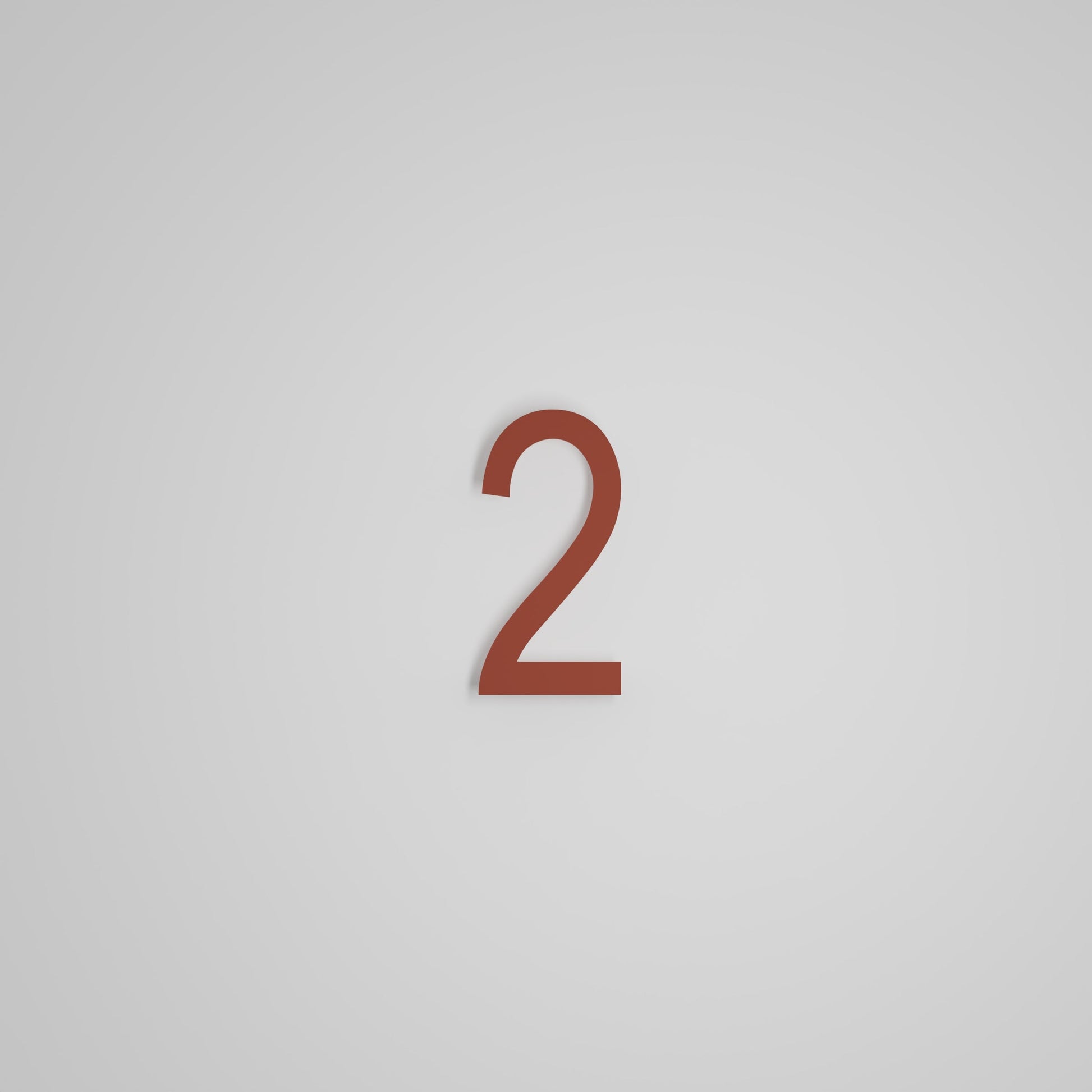Chiffres flottants d'adresse civique de 6 pouces [1711] — Snoc