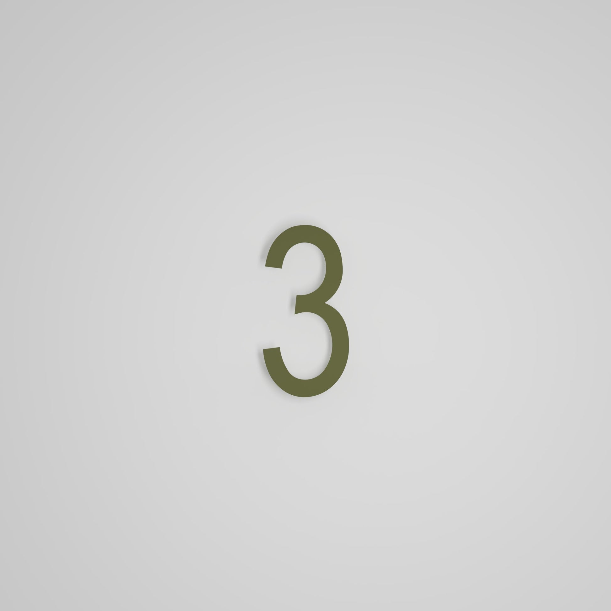 Chiffres flottants d'adresse civique de 6 pouces [1711] — Snoc