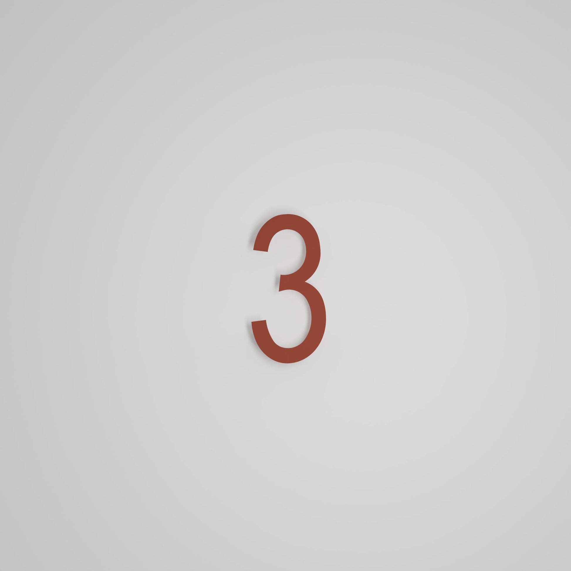 Chiffres flottants d'adresse civique de 6 pouces [1711] — Snoc