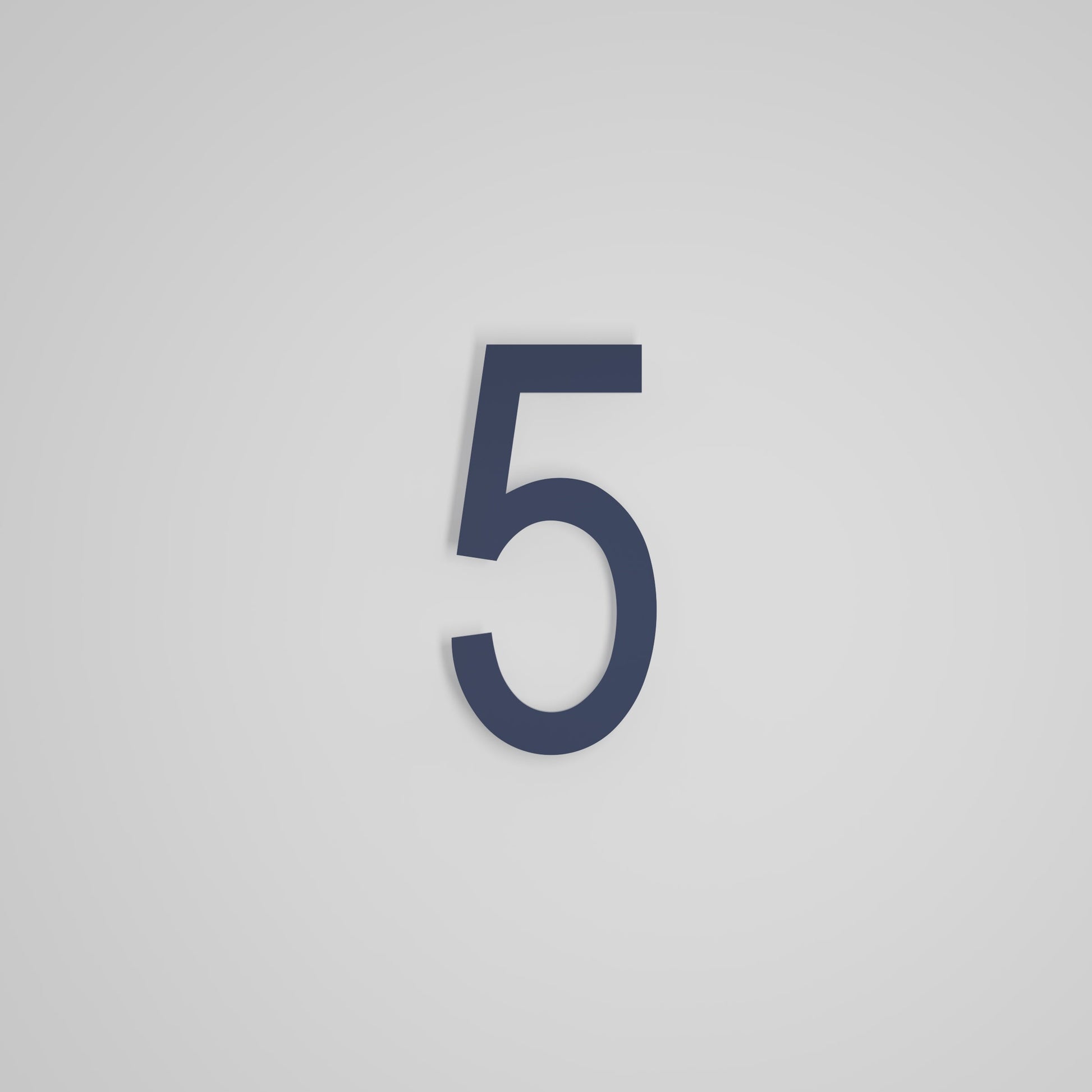 Chiffres flottants d'adresse civique de 8 pouces [1711] — Snoc