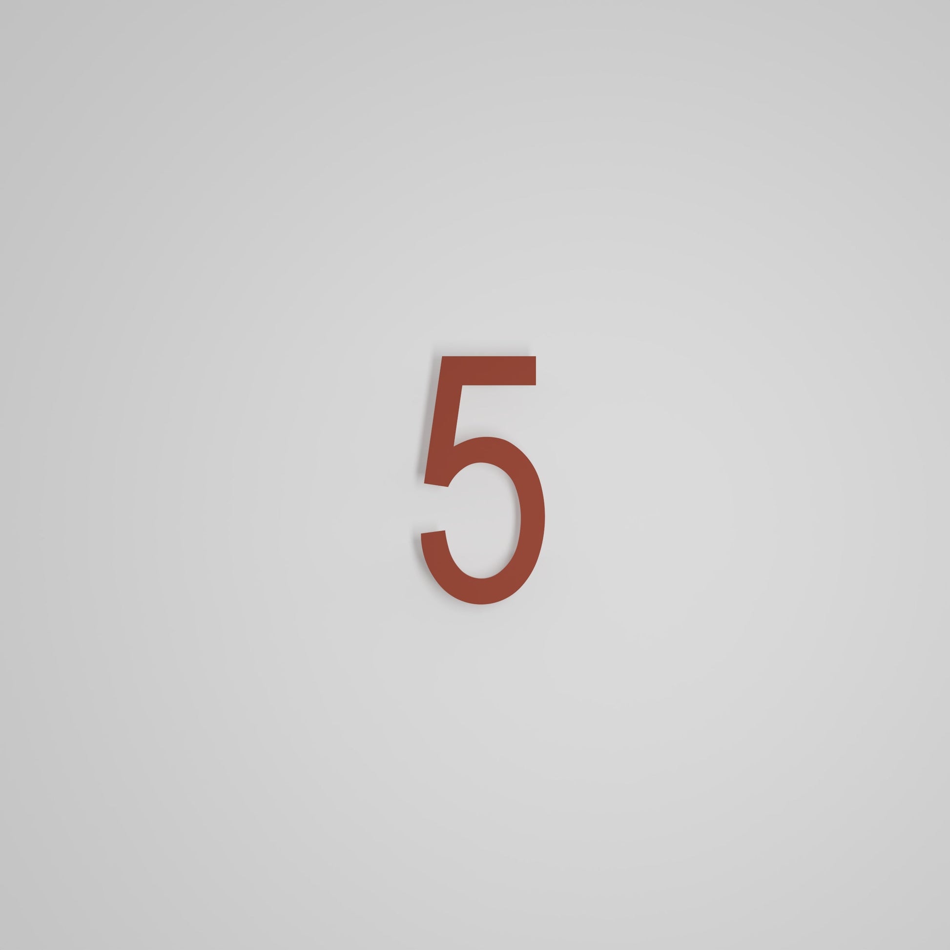 Chiffres flottants d'adresse civique de 6 pouces [1711] — Snoc