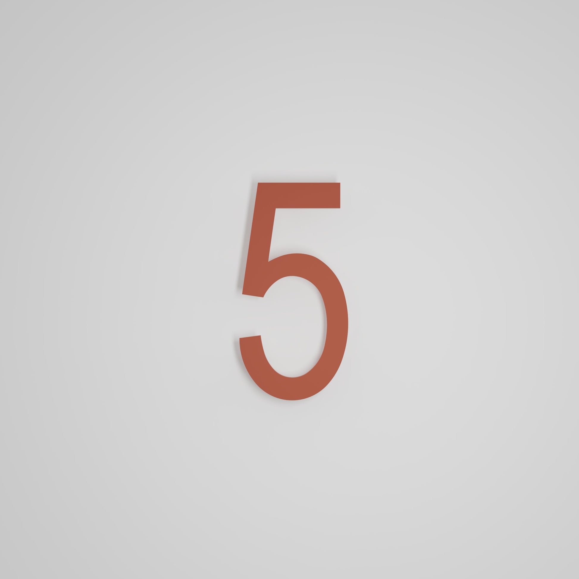 Chiffres flottants d'adresse civique de 8 pouces [1711] — Snoc