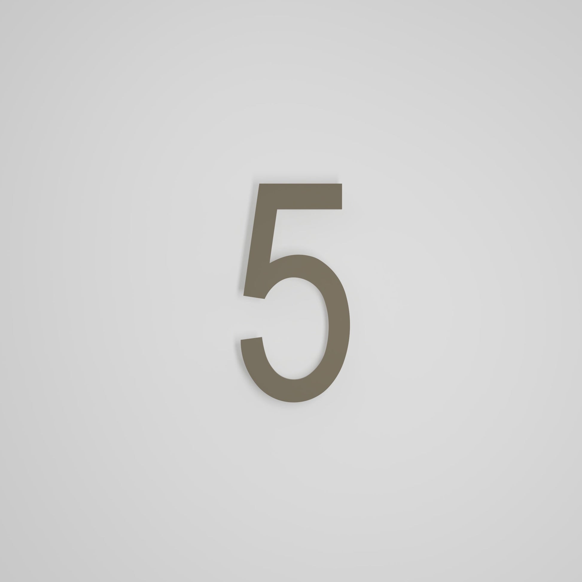 Chiffres flottants d'adresse civique de 8 pouces [1711] — Snoc