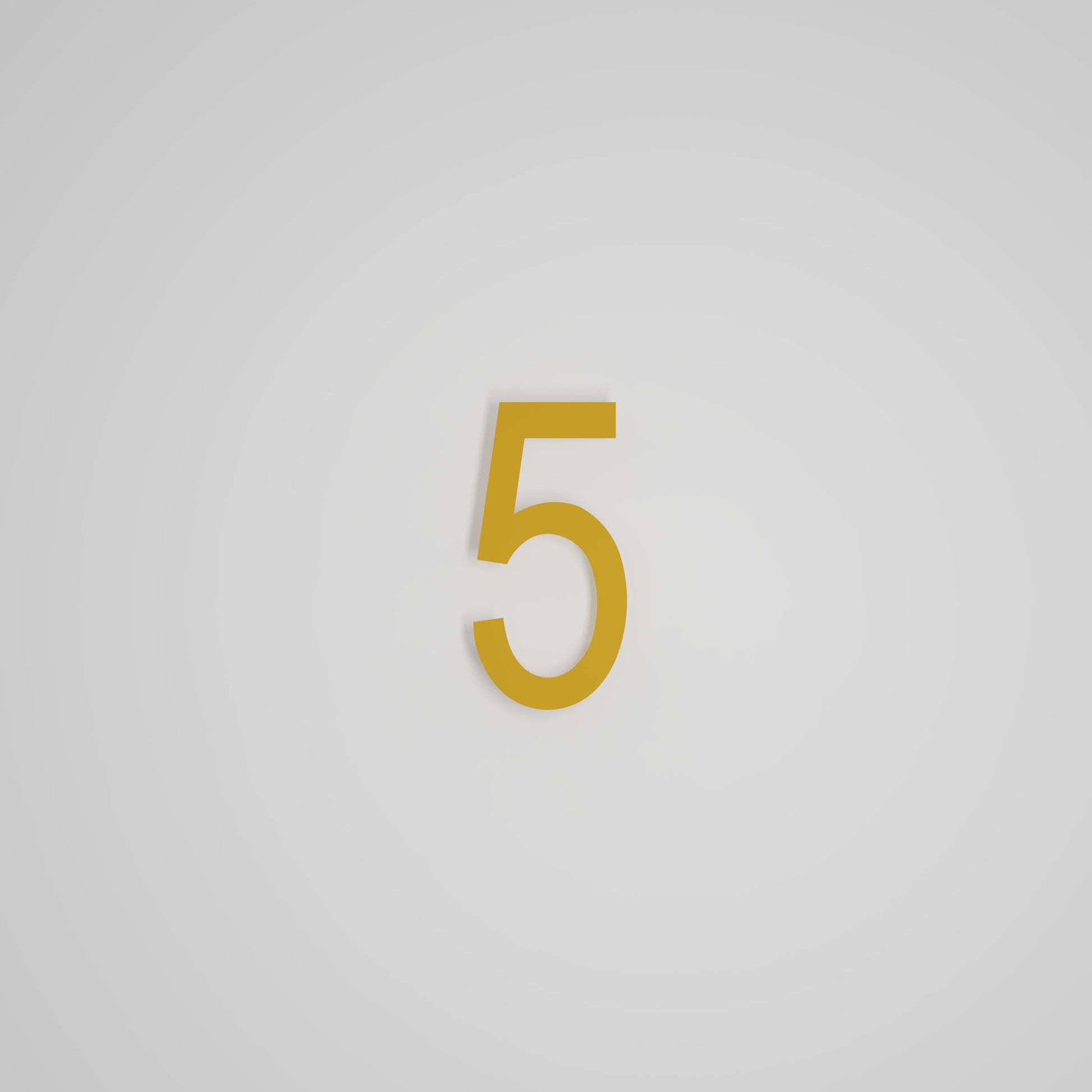 Chiffres flottants d'adresse civique de 6 pouces [1711] — Snoc