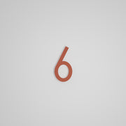 Chiffres flottants d'adresse civique de 6 pouces [1711] — Snoc