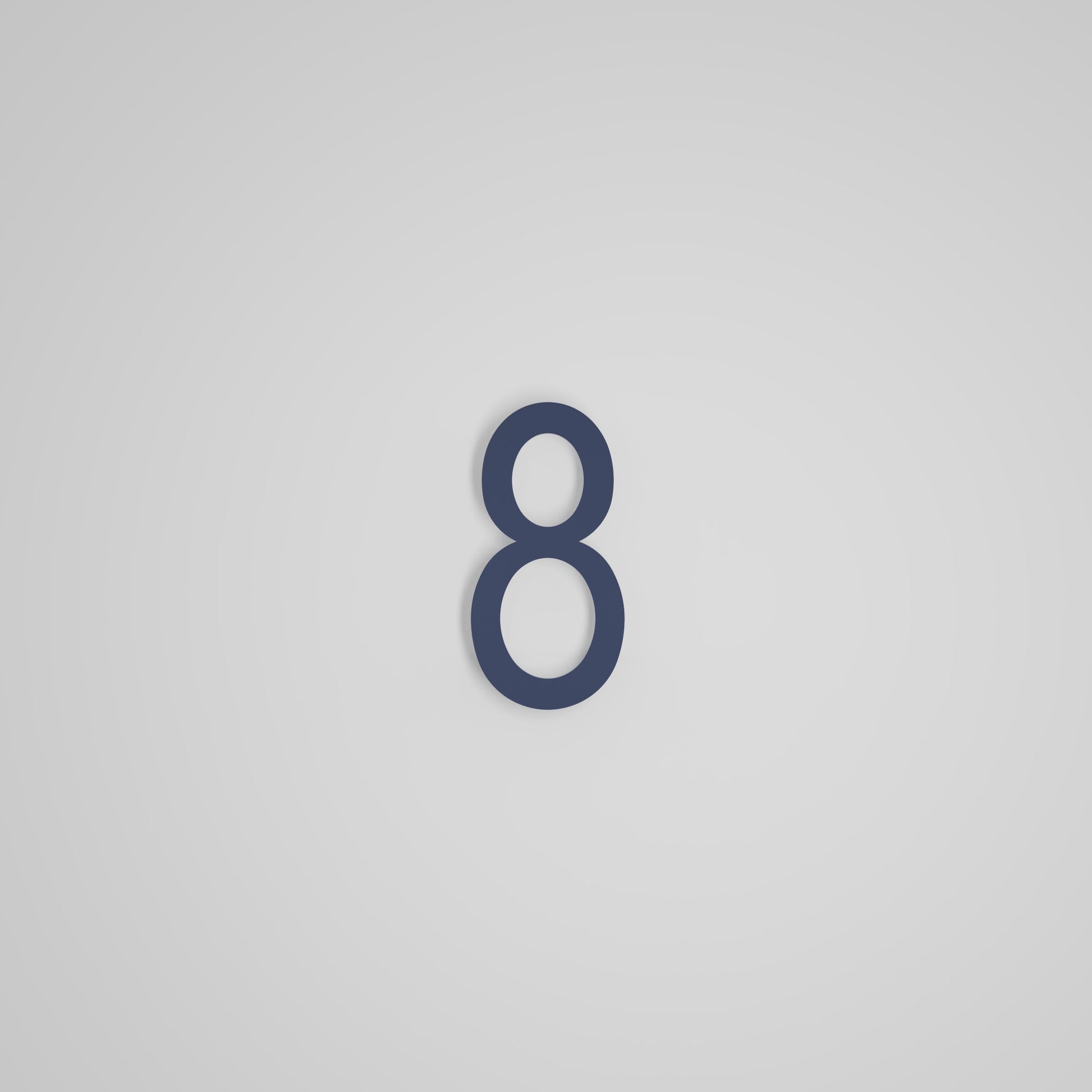 Chiffres flottants d'adresse civique de 6 pouces [1711] — Snoc