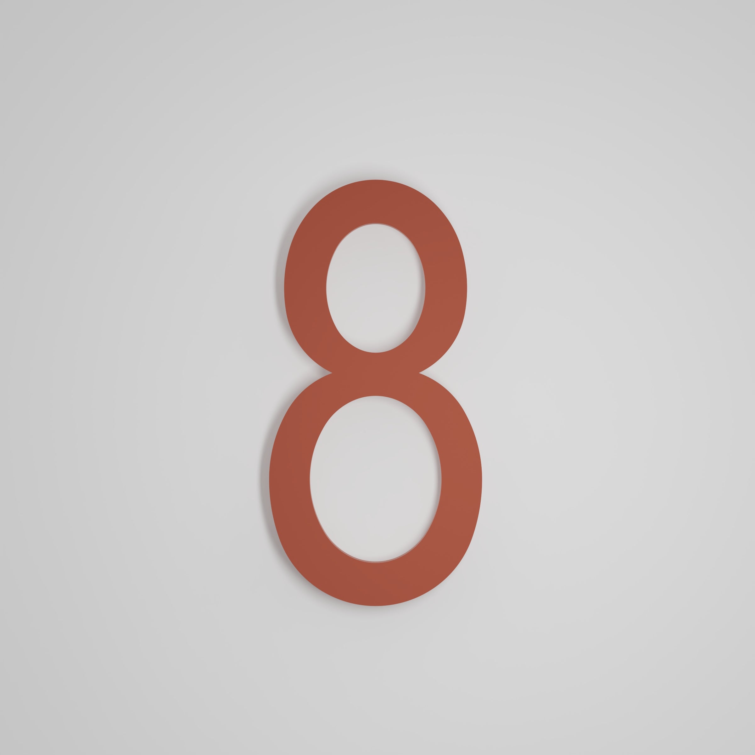 Chiffres flottants d'adresse civique de 12 pouces [1711] — Snoc