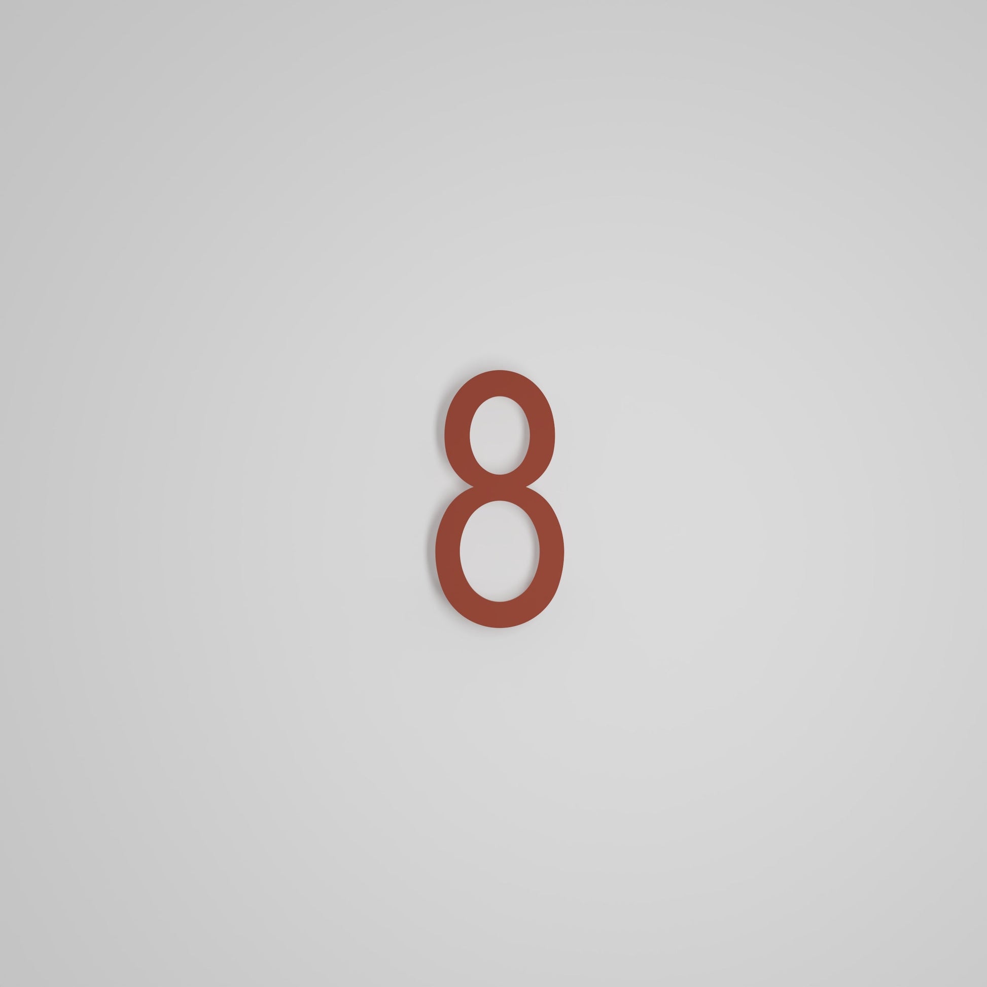 Chiffres flottants d'adresse civique de 6 pouces [1711] — Snoc