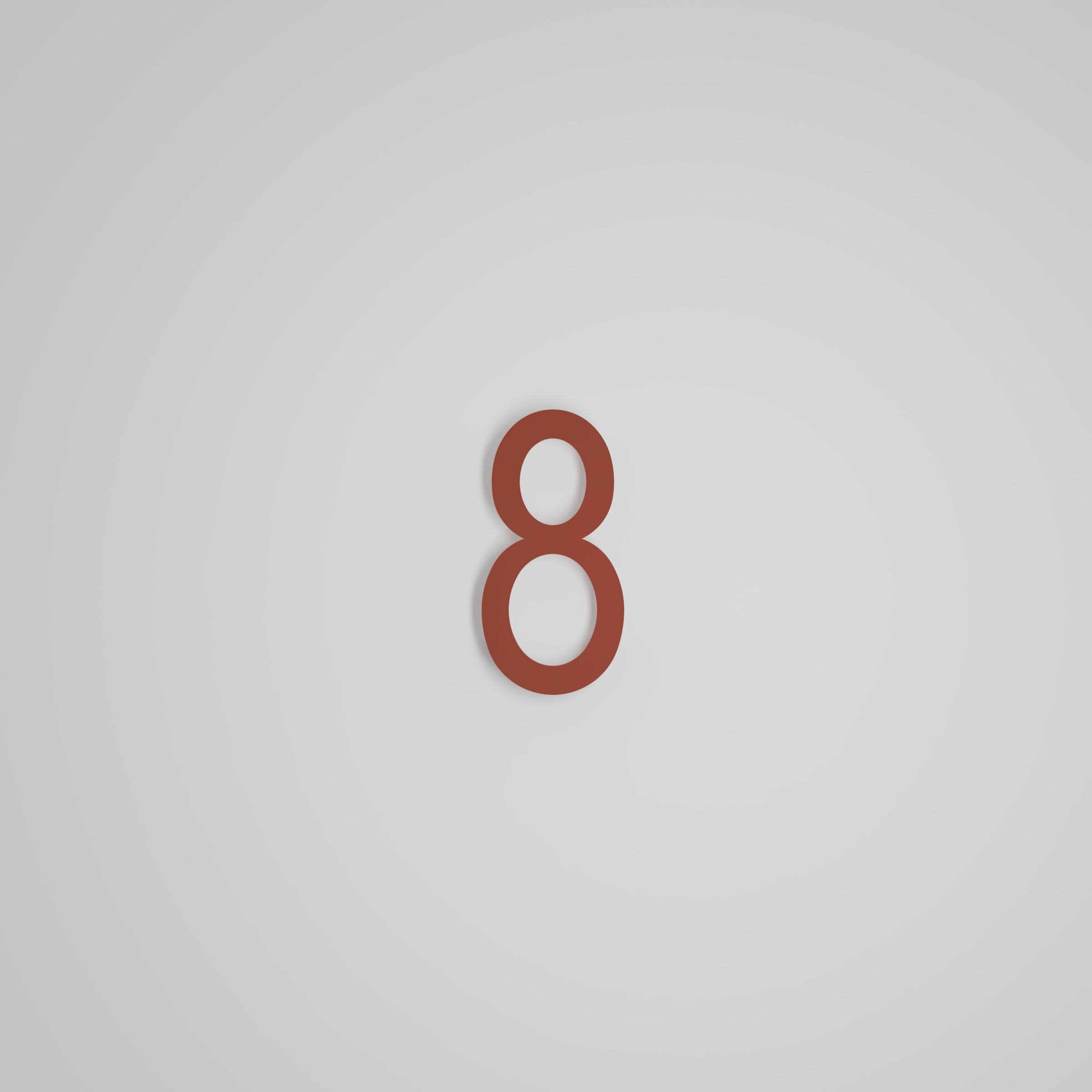 Chiffres flottants d'adresse civique de 6 pouces [1711] — Snoc