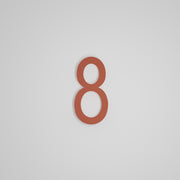 Chiffres flottants d'adresse civique de 8 pouces [1711] — Snoc
