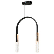 Suspension CURVA en noir — Luminaire Expert