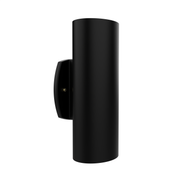 Luminaire mural Snoc — Évolution - Luminaire mural cylindrique pour l’extérieur en Noir