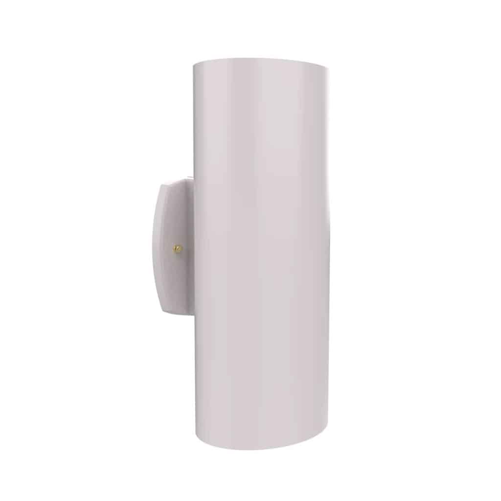 Luminaire mural Snoc — Évolution • Luminaire mural cylindrique pour l'extérieur [1824] en Blanc