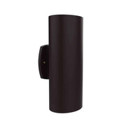 Luminaire mural Snoc — Évolution • Luminaire mural cylindrique pour l'extérieur [1824] en Brun