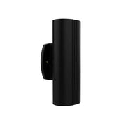 Luminaire mural Snoc — Évolution - Luminaire mural cylindrique pour l’extérieur en Noir