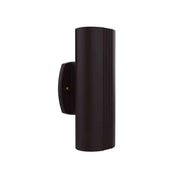 Luminaire mural Snoc — Évolution - Luminaire mural cylindrique pour l’extérieur en Brun