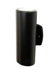 Luminaire mural Snoc — Évolution - Tube ovale lignés PAR30 / A-19 en Noir