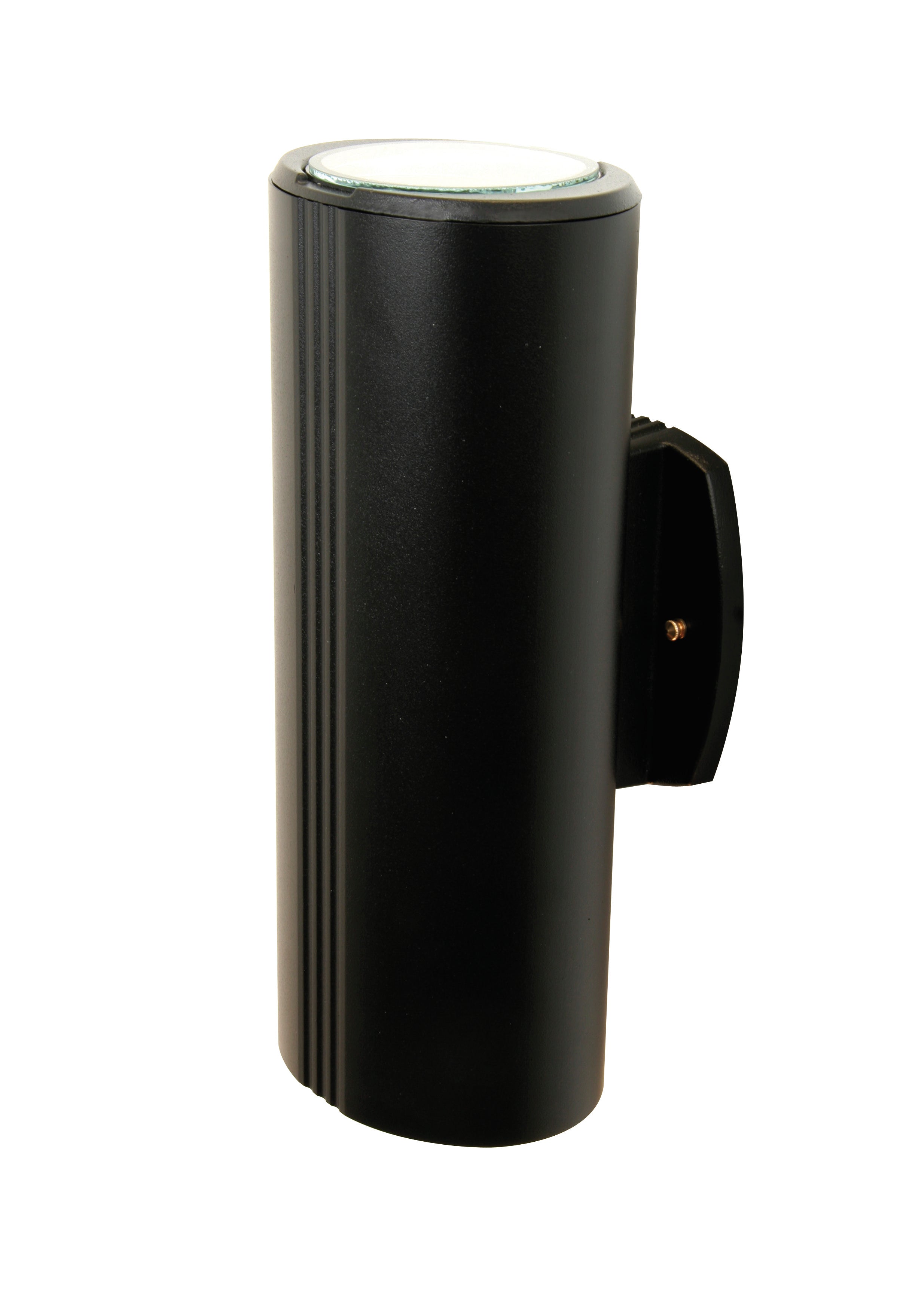 Luminaire mural Snoc — Évolution - Tube ovale lignés PAR30 / A-19 en Noir