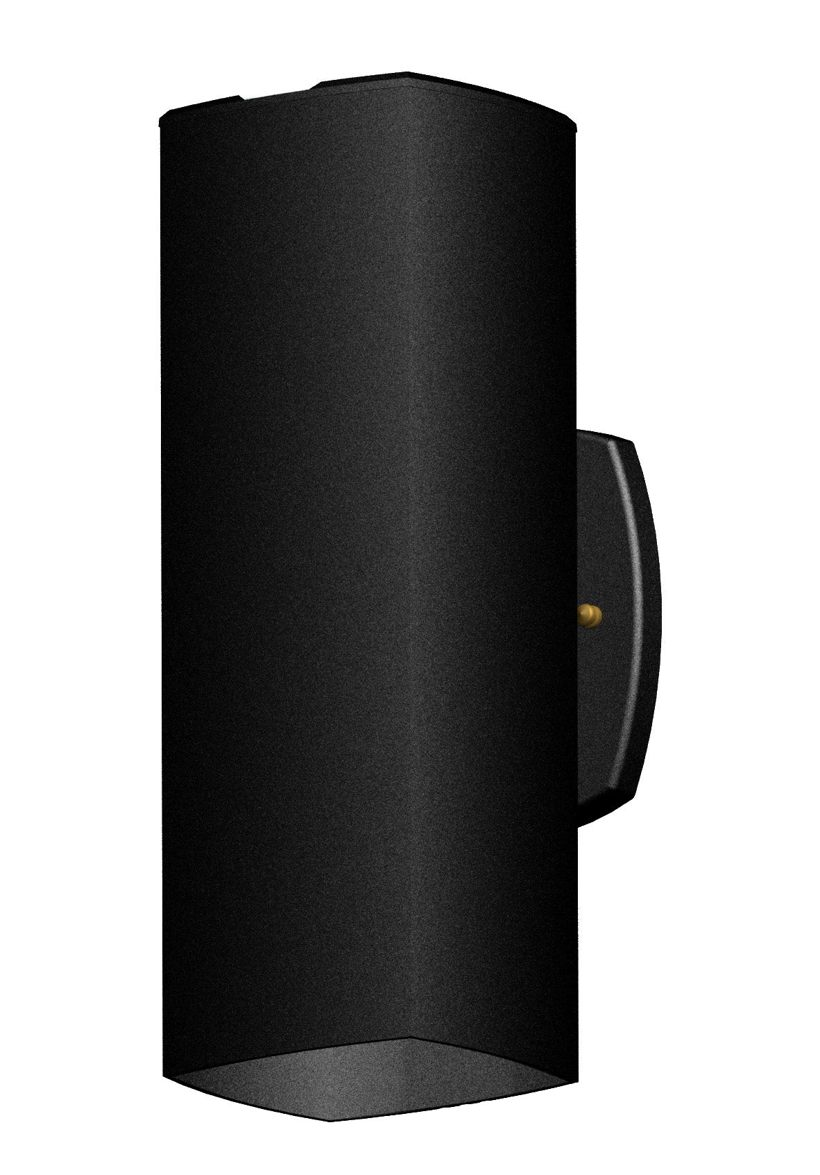 Luminaire mural Snoc — Évolution - Tube carré PAR30 / A-19 en Noir