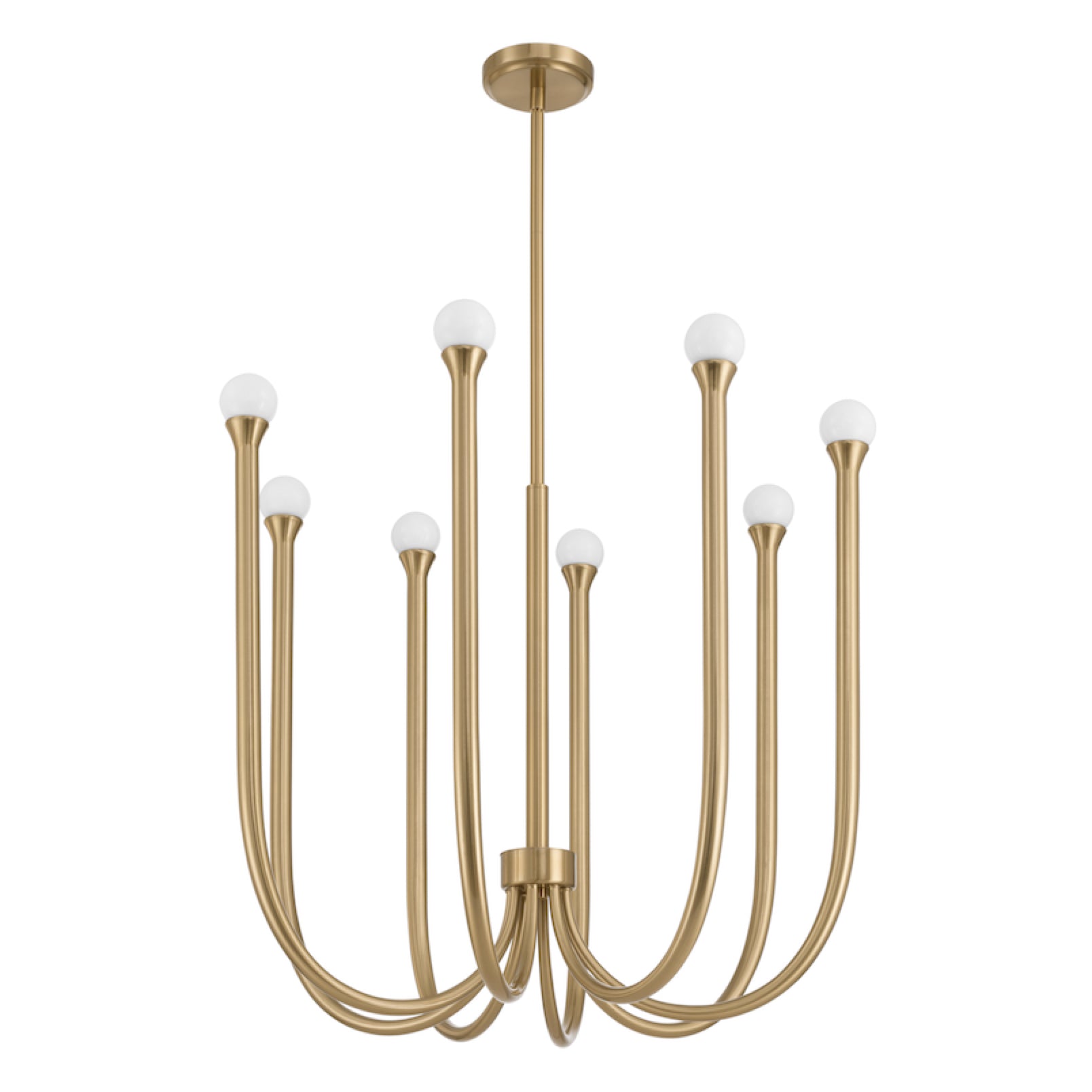 Suspension DAHLIA en laiton — 207258A — Luminaire Expert