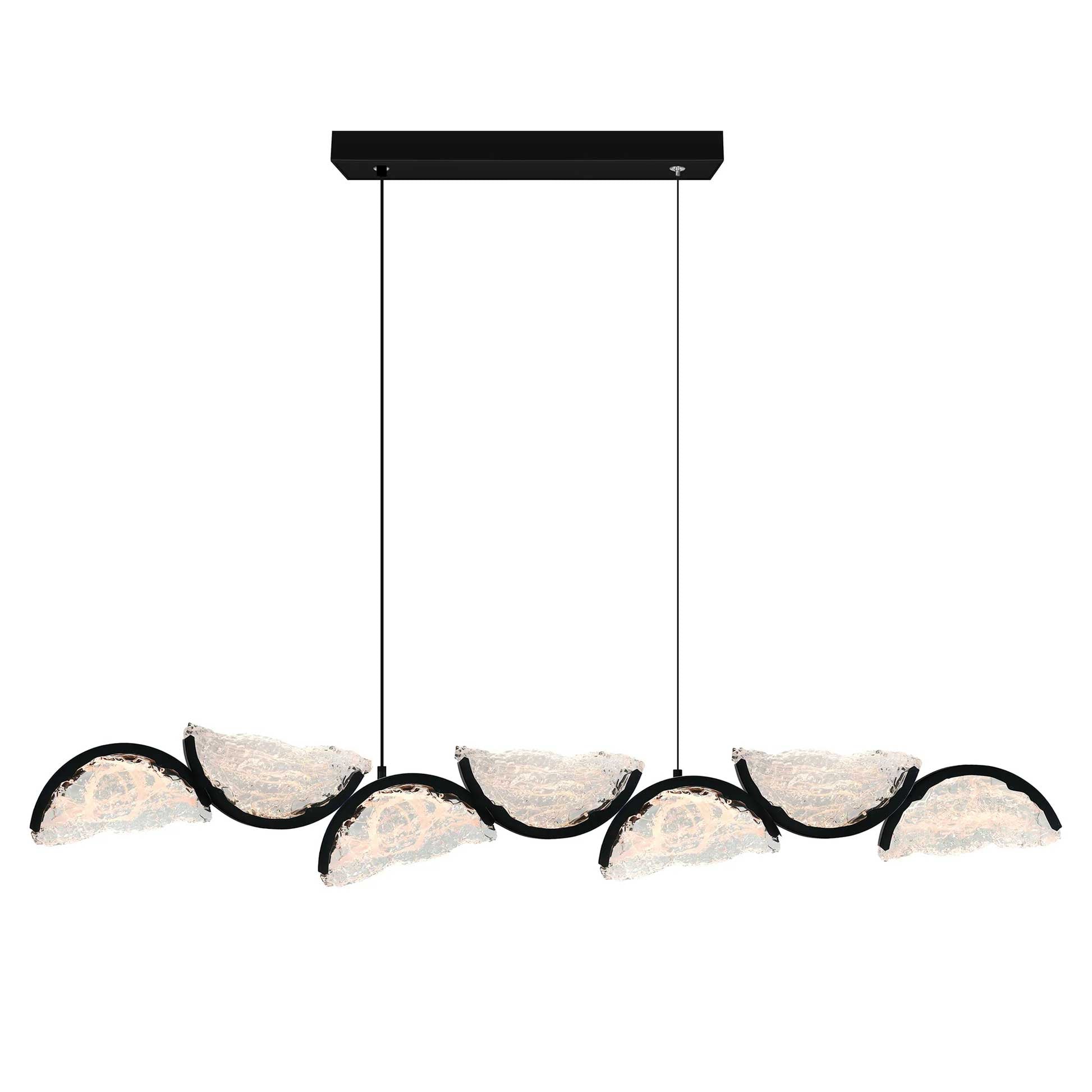 Suspension MOON en noir — 1715P54-7-101 — Luminaire Expert