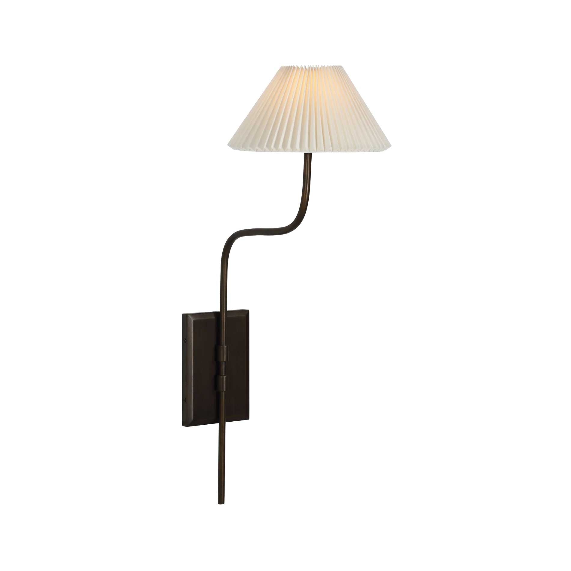 Applique murale MARGARITA en bronze antique foncé — WS181 — Luminaire Expert