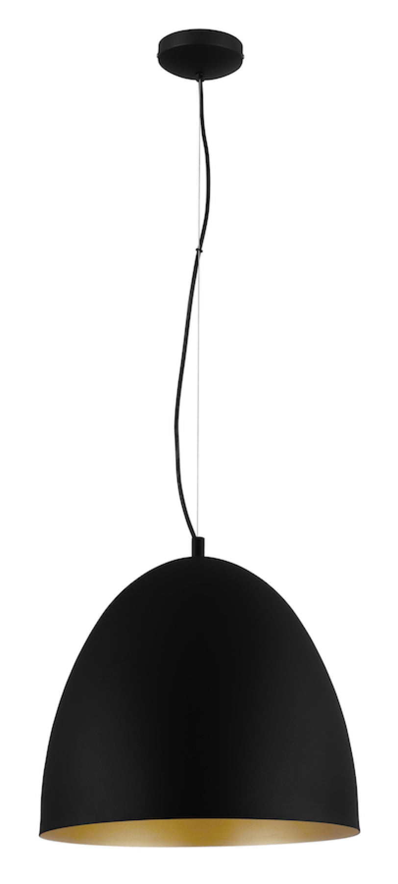 Suspension SARABIA en noir et or — Eglo