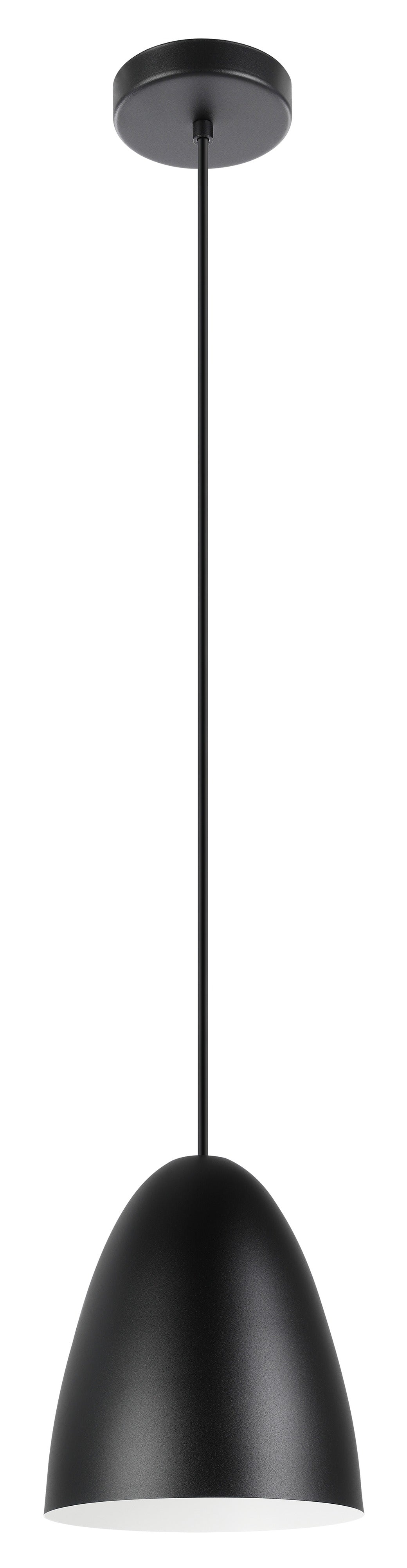 Suspension SARABIA en noir et blanc mat — Eglo