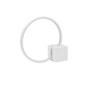 Lampe de table NASSA en blanc texturé — Luminaire Expert