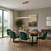 Suspension ZOLA en laiton — PF276-BRS — Luminaire Expert