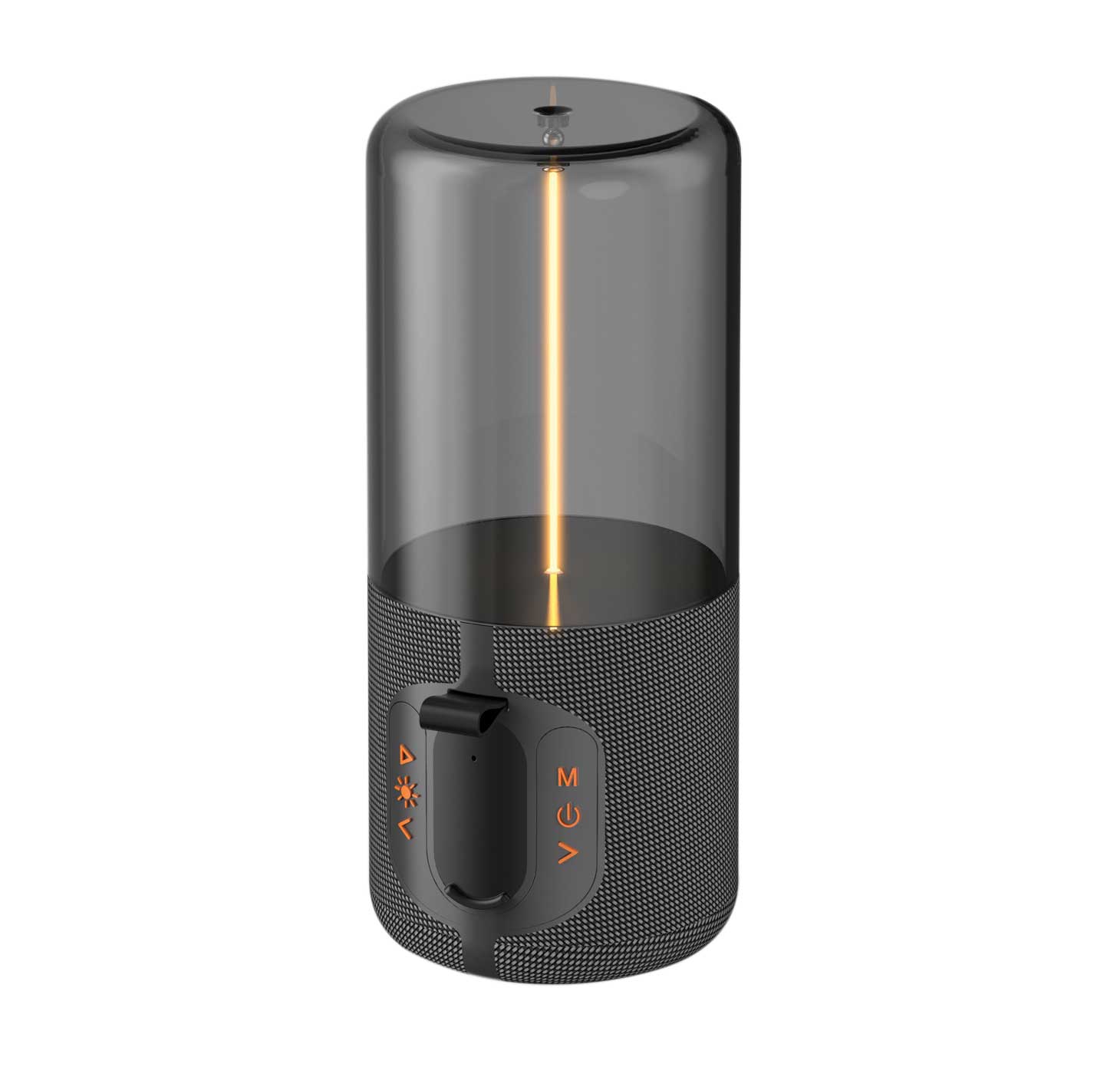 Accessoire de salle de bain LUX en noir, rechargeable — SL-BK — Luminaire Expert