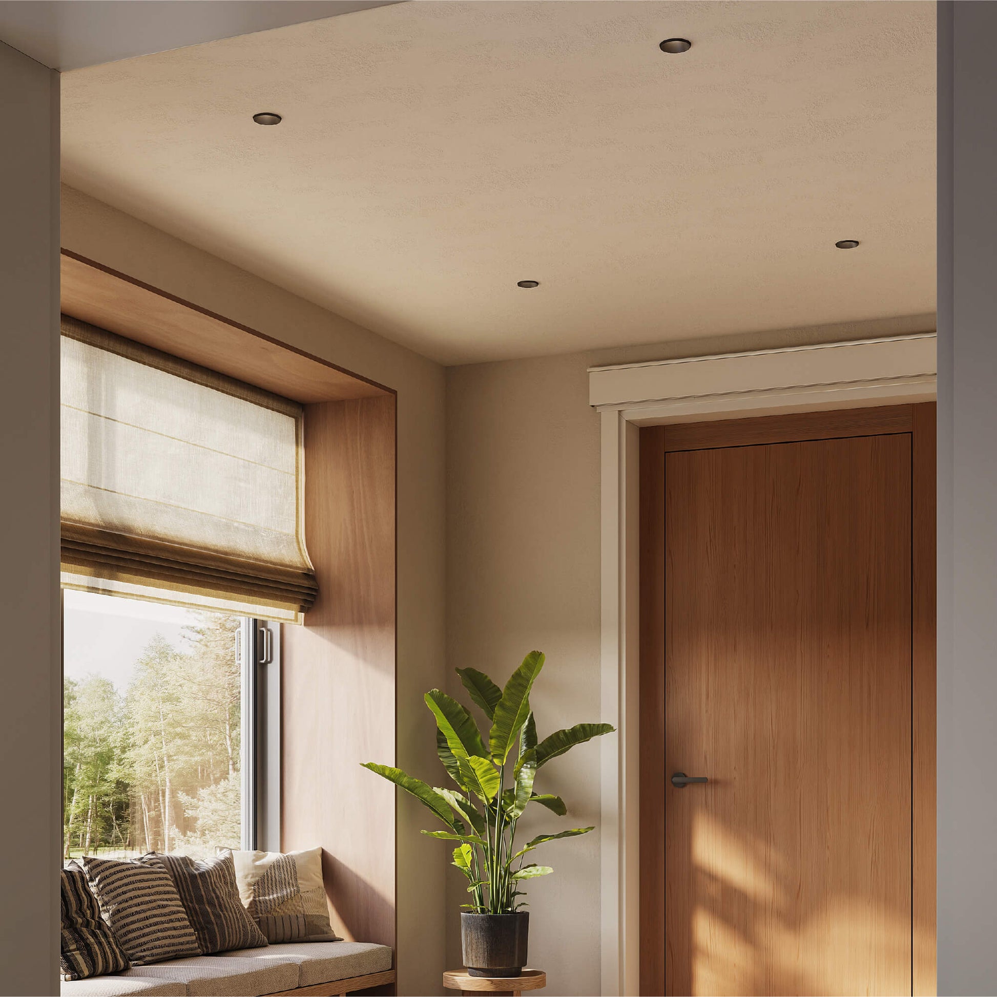 Accessoire de salle de bain NEST en noir — ATR02-CDW-BK — Luminaire Expert