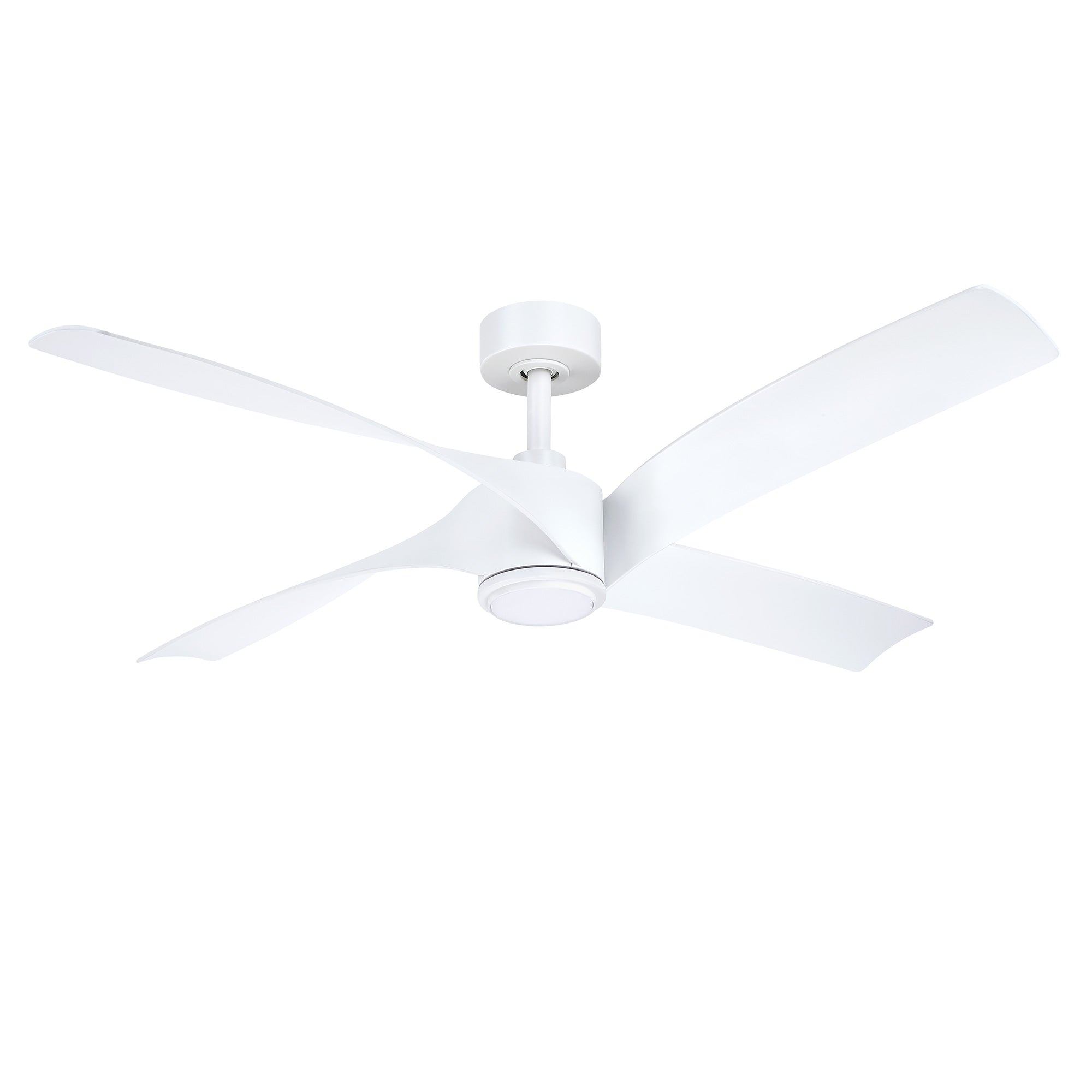 Ventilateur de plafond SWISH en blanc mat — AC41452-MWH — Luminaire Expert