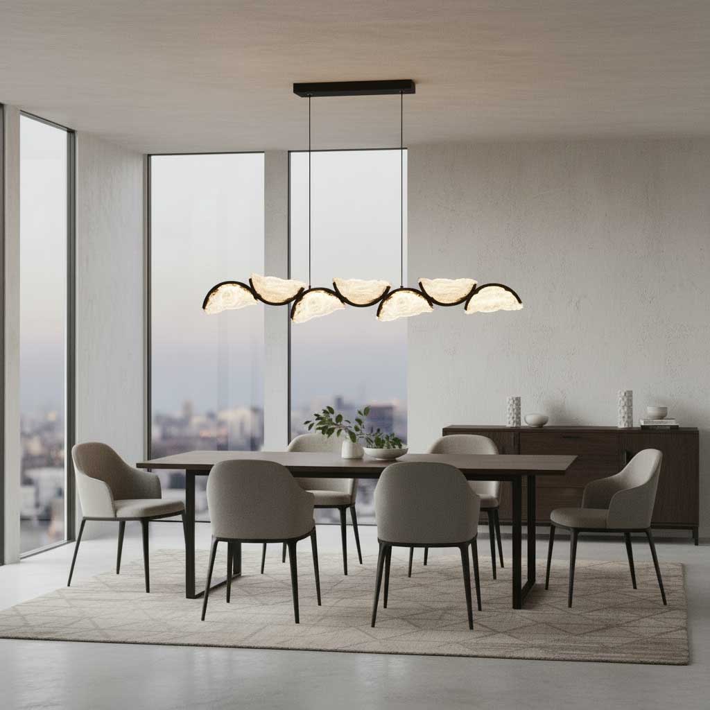 Suspension MOON en noir — 1715P54-7-101 — Luminaire Expert