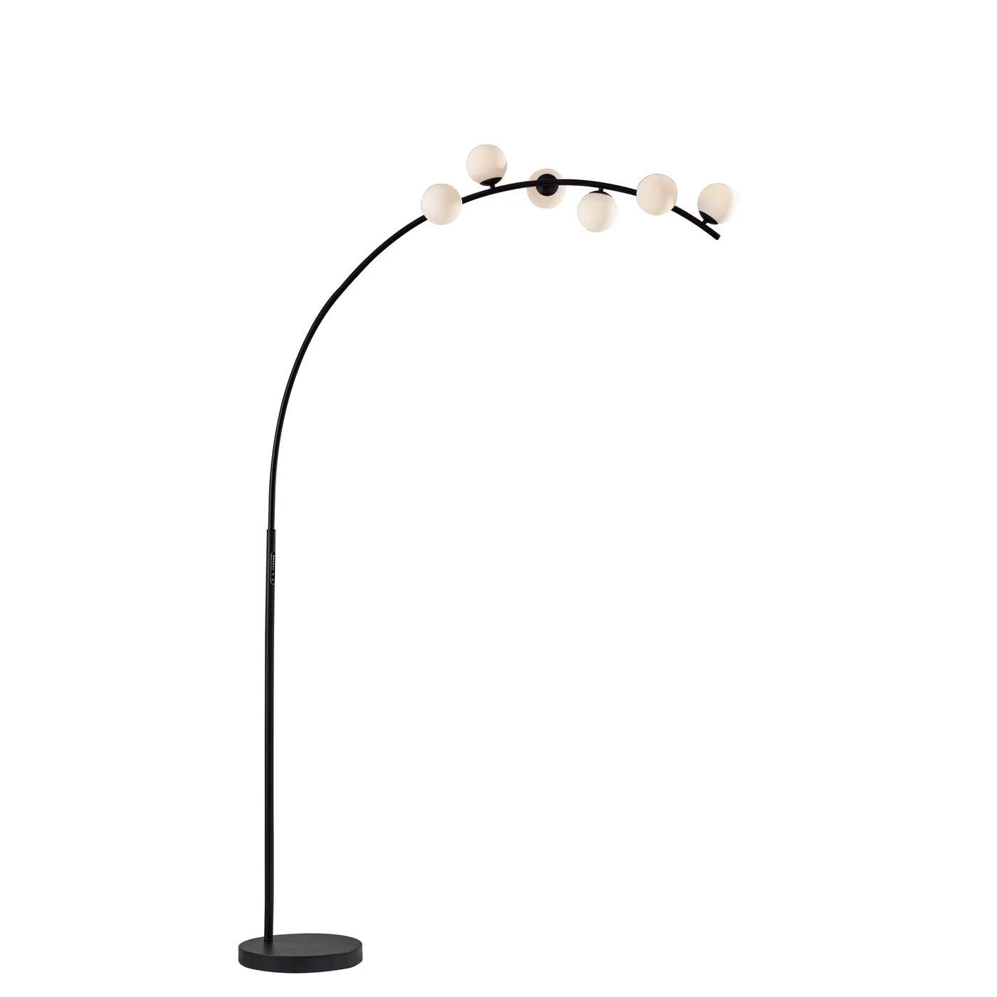 Lampe de plancher RONAN en noir — 2109-01 — Luminaire Expert
