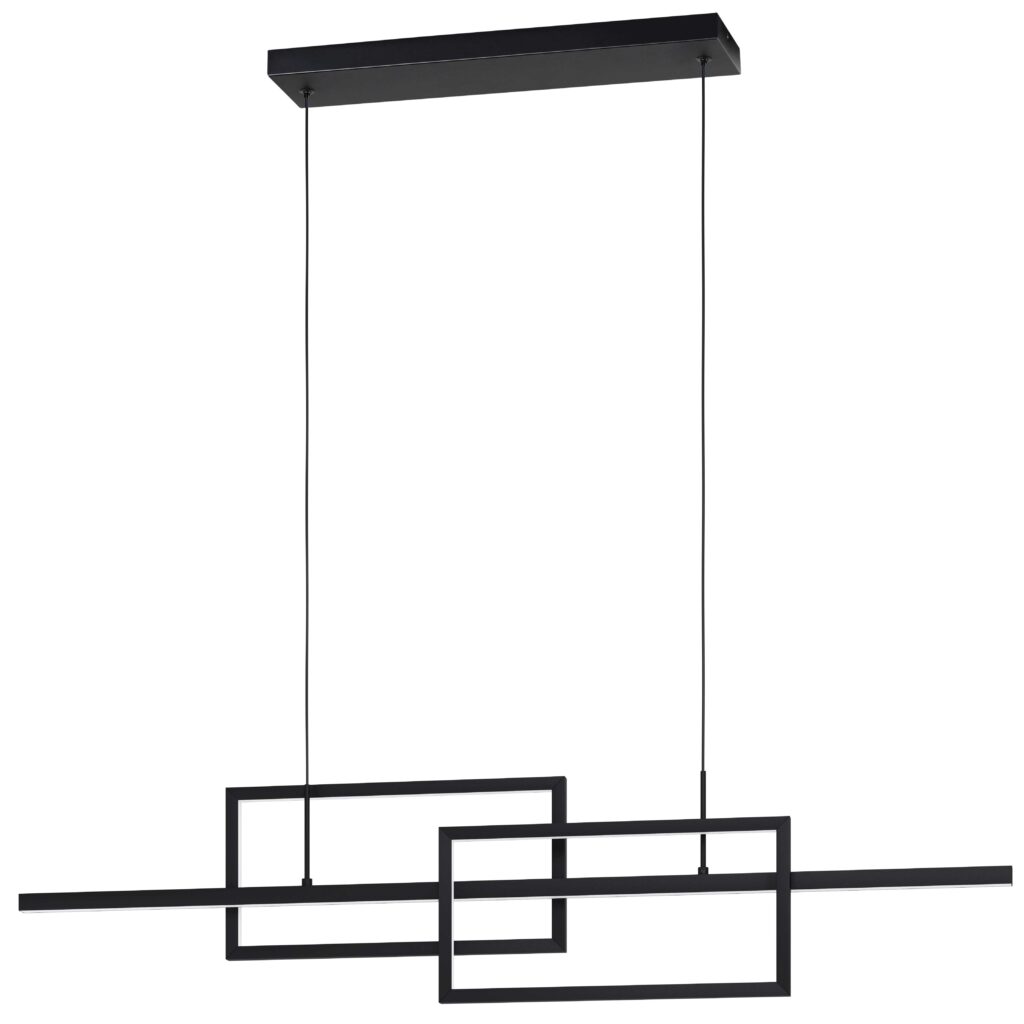Suspension PUEBLA en noir — Eglo