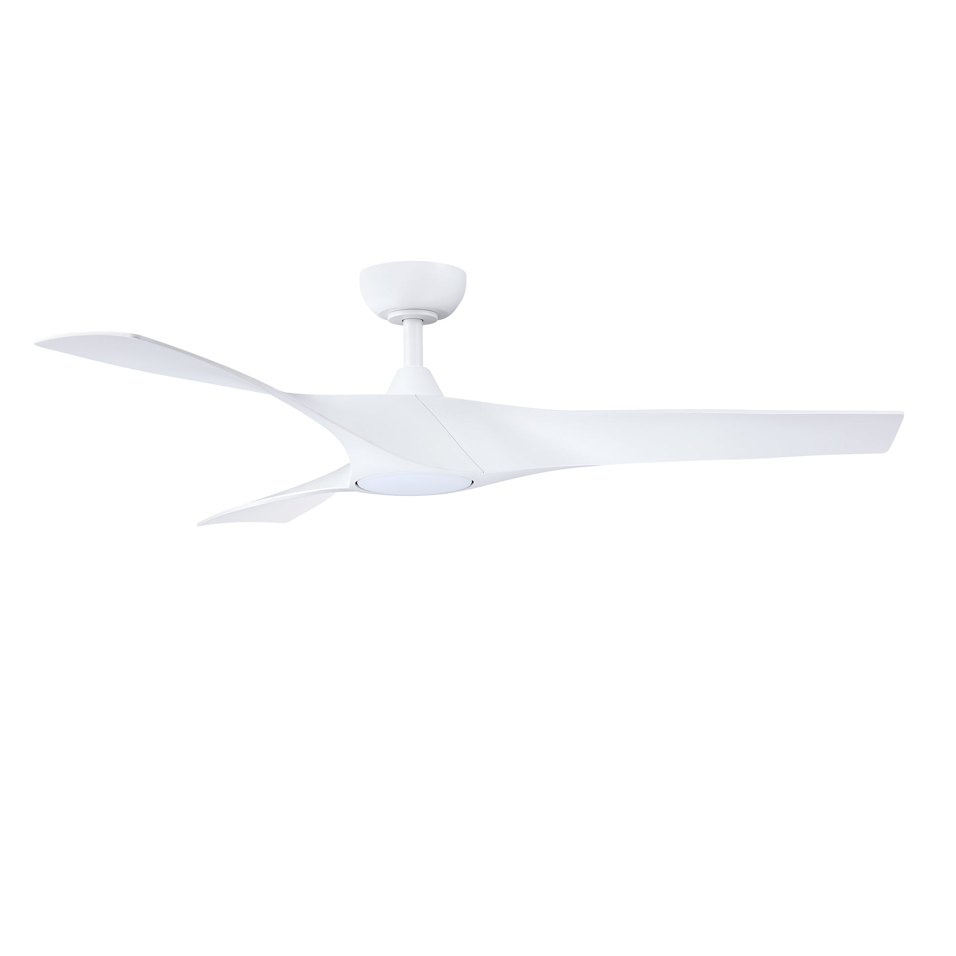Ventilateur de plafond GENAR en blanc mat — AC40652-MWH — Luminaire Expert