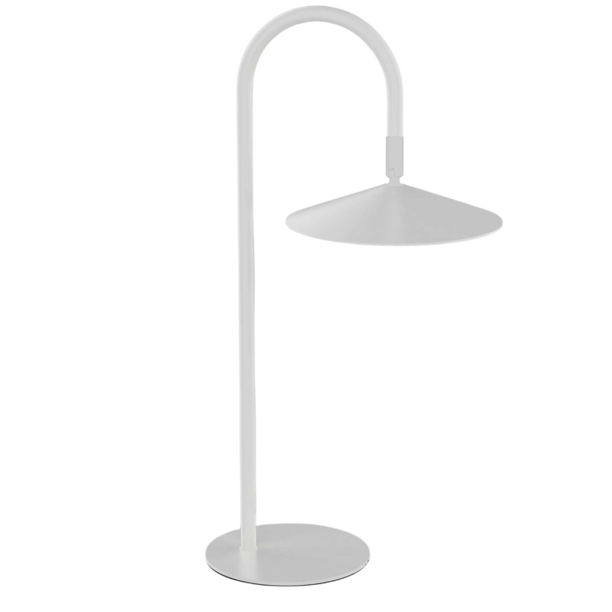 Lampe de table RAQUEL en blanc mat — RQL-2610LEDT-MW — Luminaire Expert