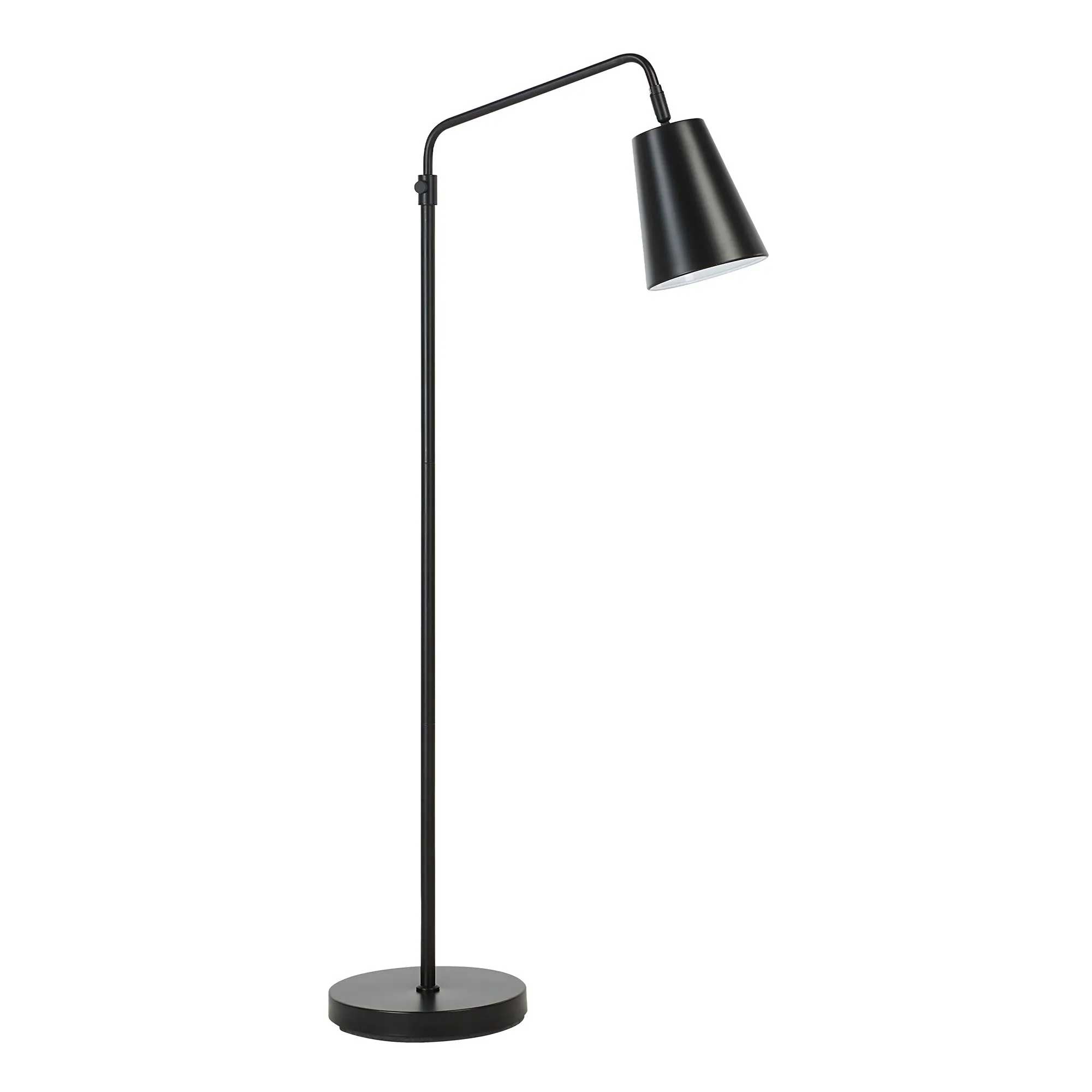 Lampe de plancher NOTTINGHAM en noir mat — LPF3174 — Luminaire Expert