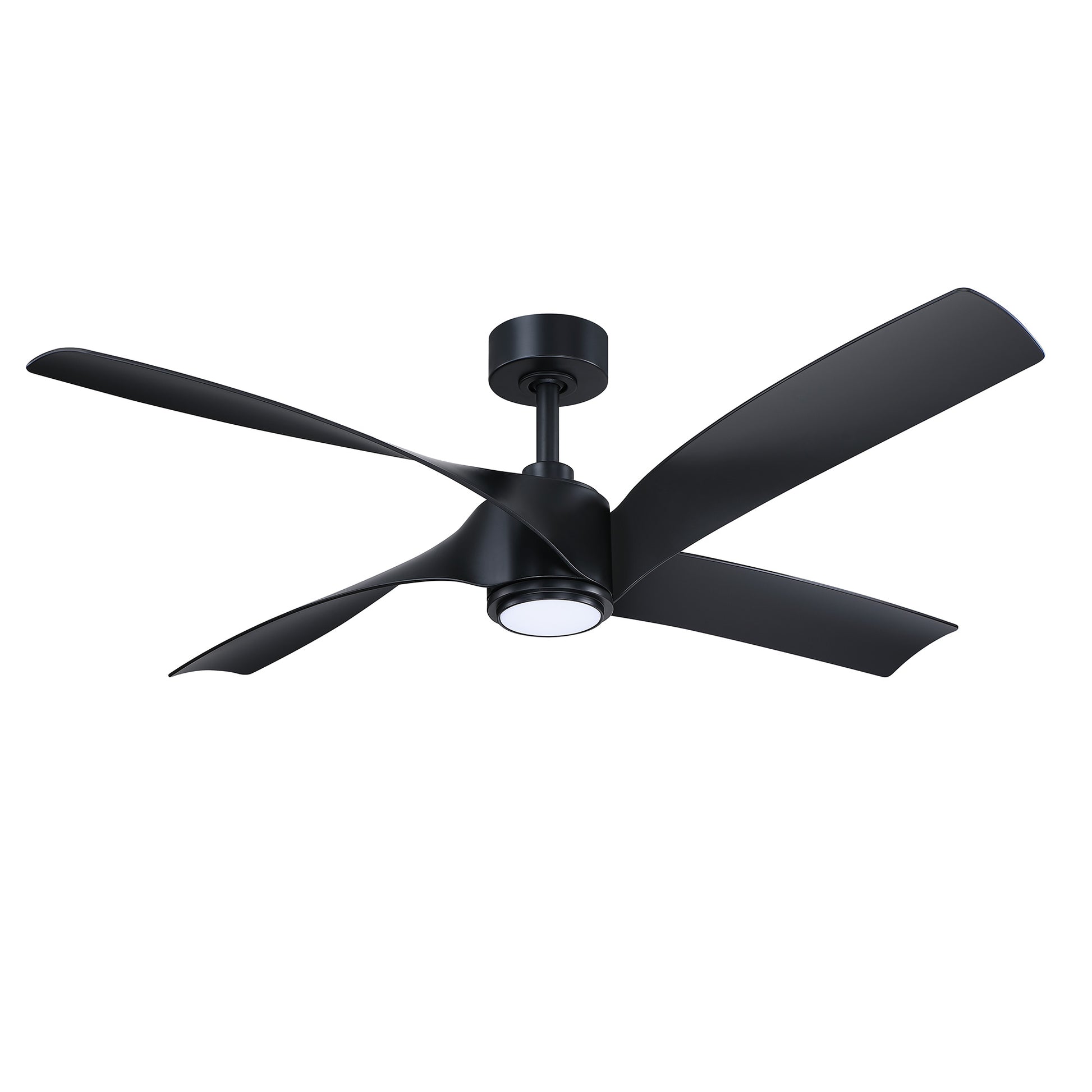 Ventilateur de plafond SWISH en noir mat — AC41452-BLK — Luminaire Expert