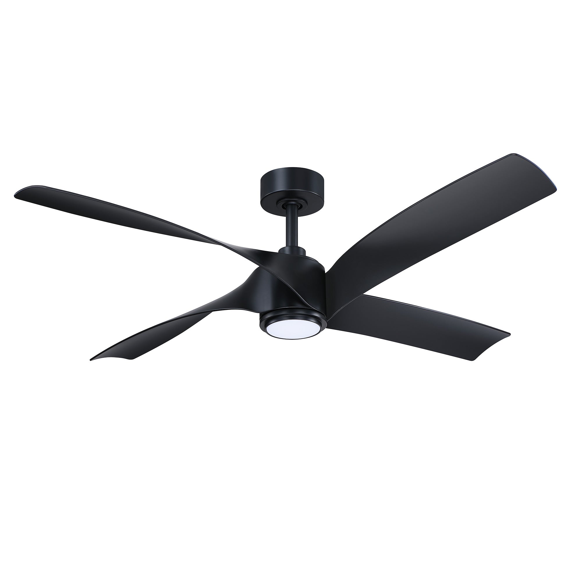 Ventilateur de plafond SWISH en noir mat — AC41452-BLK — Luminaire Expert