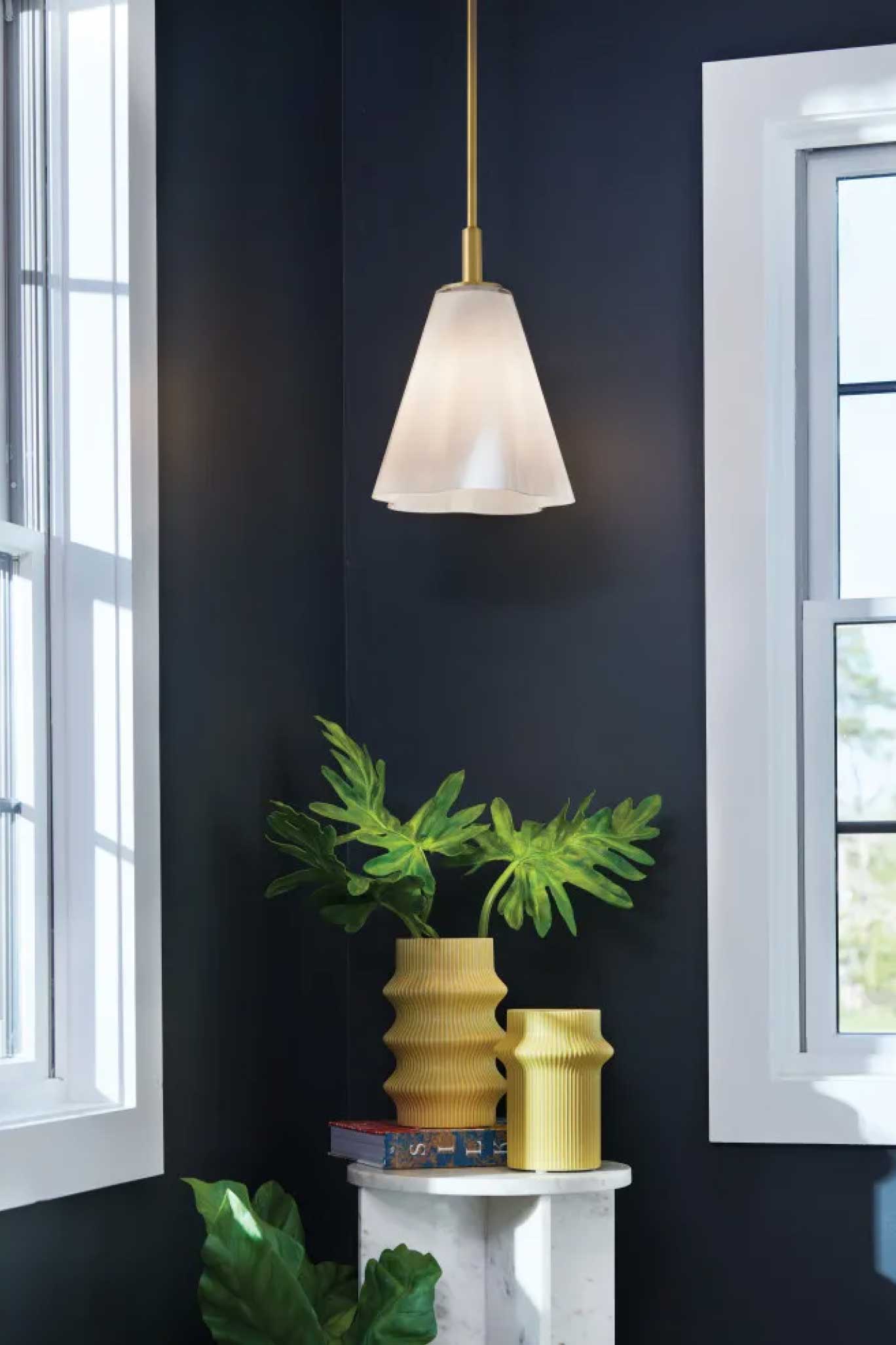 Suspension HONEY en laiton laqué — 83717LCB — Luminaire Expert